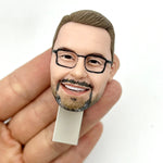 Personalisierter USB-Stick, benutzerdefinierter Wackelkopf