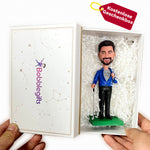 Golfpersonalisierte kundenspezifische Bobble Head Doll spielen