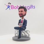 Custom World Best männlicher Boss Bobblehead Puppe