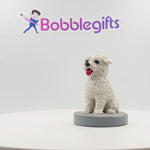 Custom Pet Bobblehead - Weißer Hund