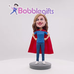 Muttertagsgeschenk Custom Super Mom Bobblehead