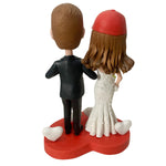 Benutzerdefinierte Hochzeitstorte Toper Bobblehead