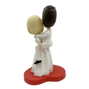 Hochzeit Bobbleheads Braut, der Bräutigam trägt