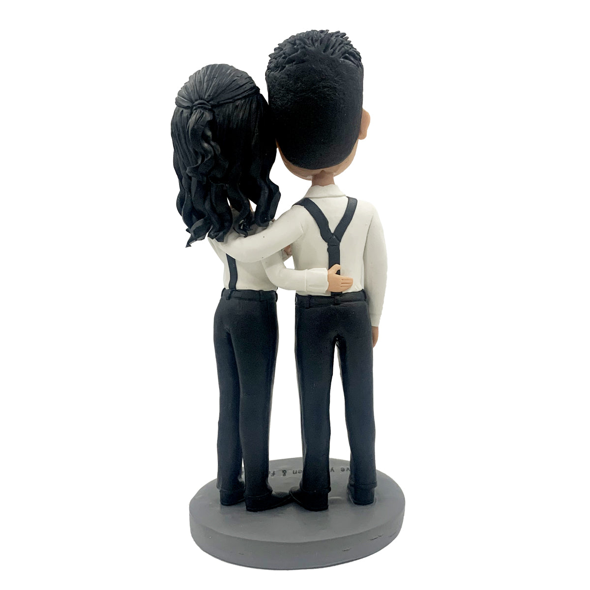 Kundenspezifische Paare Bobblehead Gentleman-Stil