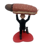 Burger Lustiger Stil Hochzeit Bobblehead Puppe