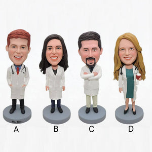 Benutzerdefinierte Bobblehehead für Doctor Office