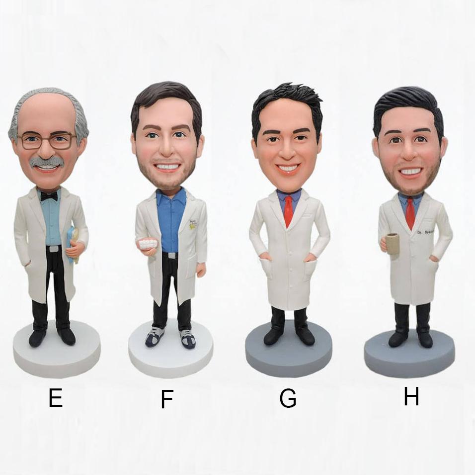 Benutzerdefinierte Bobblehehead für Doctor Office