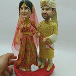 Indisches Hochzeitspaar Bobblehead Puppe