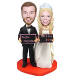 Hochzeitspaar Wackelkopf s Puppen