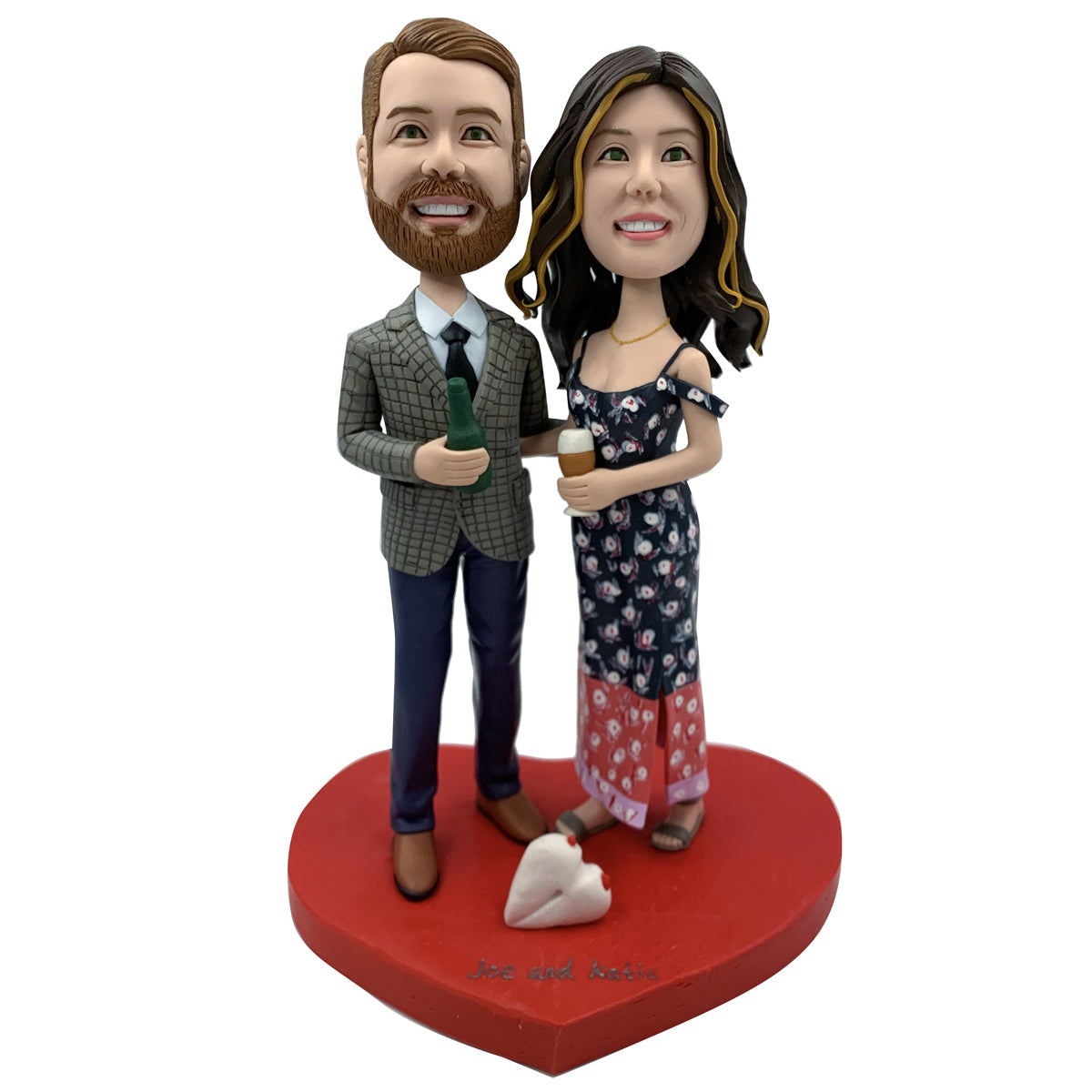 Valentine Geschenk Bobblehead für Paare