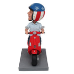 Custom Bobblehead für das Vatertagsgeschenk im Motorrad