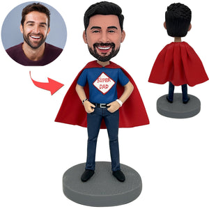 Benutzerdefinierte Bobblehead -Puppe für Super Dad