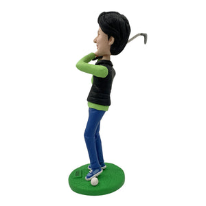 Bobblehead -Puppe zum Golfspiel