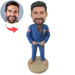 Personalized Judo Bobblehead Doll