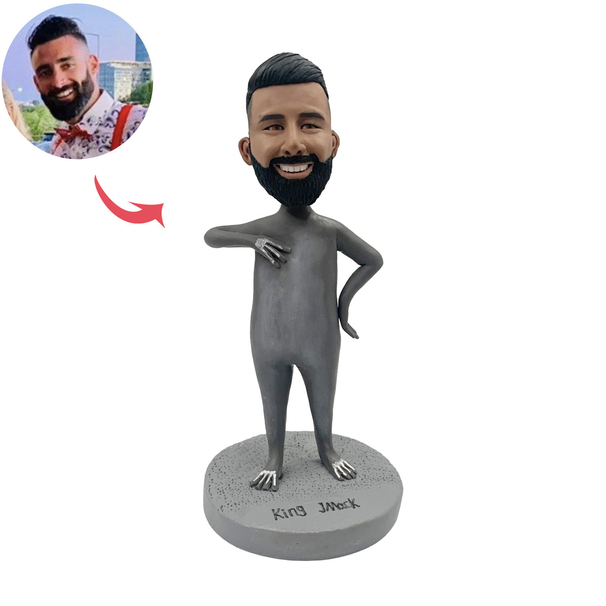 Benutzerdefinierte Bobbleheads lustige Cartoon